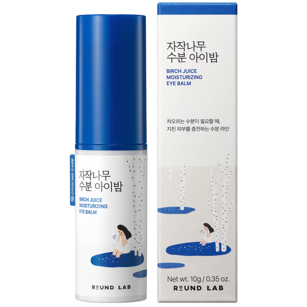 Зволожувальний бальзам для зони навколо очей у стіку ROUND LAB Birch Juice Moisturizing Eye Balm 10 гр cos964 фото