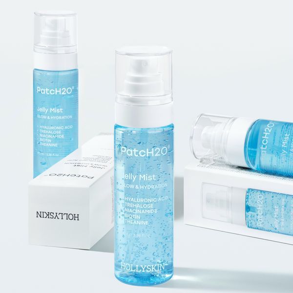 Зволожувальний тонер&ndash;міст з гіалуроновою кислотою Hollyskin Patch H2O Jelly Mist 100 мл cos085 фото