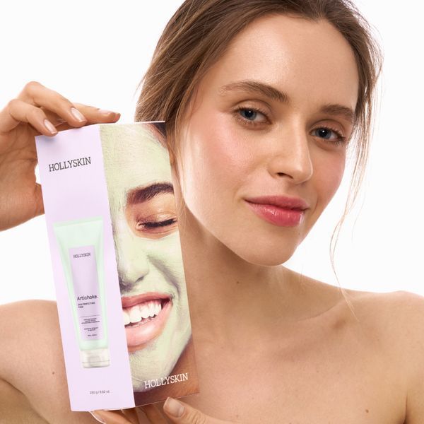 Охолоджувальна ліфтинг&ndash;маска проти набряків Hollyskin Artichoke Skin Perfecting Mask ТЕСТЕР 10 мл  cos099 фото