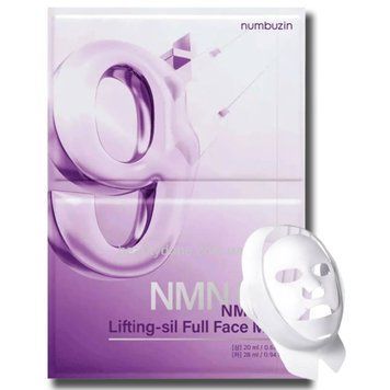 Ліфтинг-маска для шкіри NUMBUZIN No.9 NAD Bio Lifting Full Cover Facial Mask 4 шт cos1065 фото