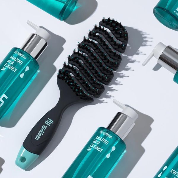 Масажний гребінець для волосся Spaklean Amazing Flex Brush cos1115 фото