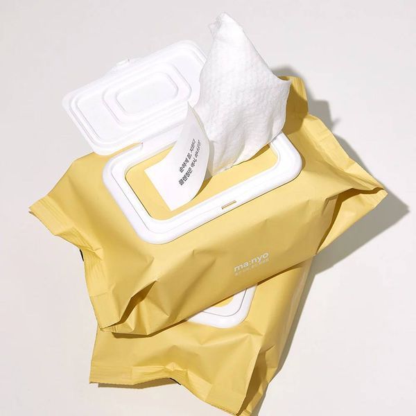 Очищувальні серветки з міцелярною водою для зняття макіяжу Manyo Pure Cleaning Tissue cos721 фото
