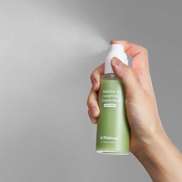 Зволожувальний тонер&ndash;міст з матчею та церамідами BY WISHTREND Matcha & Ceramide Cream Mist 100 мл cos258 фото