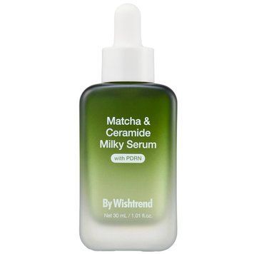 Відновлювальна сироватка з матчею та церамідами BY WISHTREND Matcha & Ceramide Milky Serum 30 мл cos259 фото