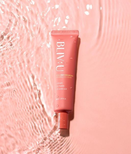 Крем для шкіри навколо очей з колагеном BLIV:U Collagen Bouncing Firming Eye Cream cos231 фото