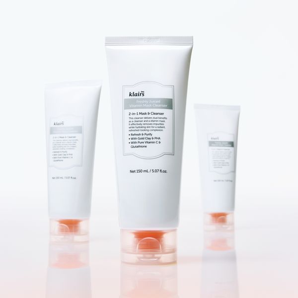 Очищуюча маска з вітаміном С DEAR, KLAIRS Freshly Juiced Vitamin Mask Cleanser 20 мл cos821 фото