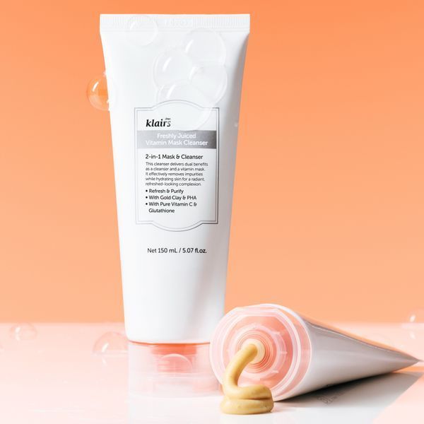 Очищуюча маска з вітаміном С DEAR, KLAIRS Freshly Juiced Vitamin Mask Cleanser 20 мл cos821 фото