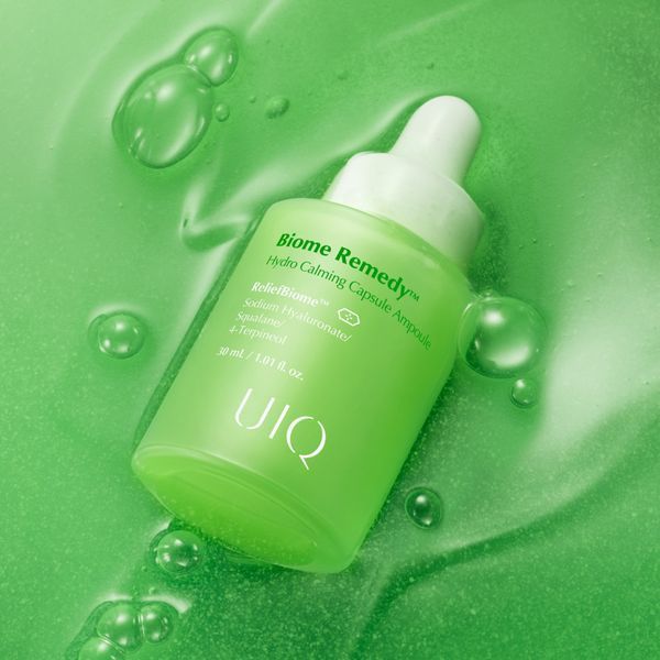 Заспокійлива капсульна ампула для чутливої шкіри UIQ Biome Remedy Hydro Calming Capsule Ampoule 30 мл cos150 фото