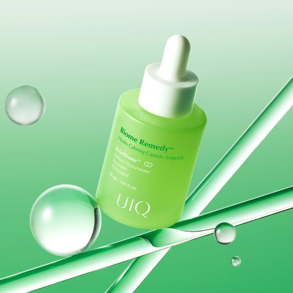 Заспокійлива капсульна ампула для чутливої шкіри UIQ Biome Remedy Hydro Calming Capsule Ampoule 30 мл cos150 фото