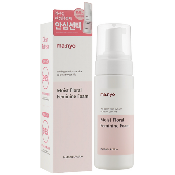 Пінка для інтимної гігієни Manyo Moist Floral Feminine Foam 150 мл cos1018 фото