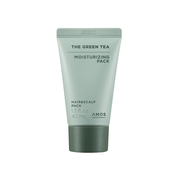 Мініатюра зволожувальної маски для волосся AMOS Professional The Green Tea Moisturizing Pack, 40 ml cos774 фото