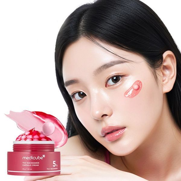 Капсульний крем з транексамовою кислотою та ніацинамідом Medicube TXA Niacinamide Capsule Cream 55 мл cos1069 фото