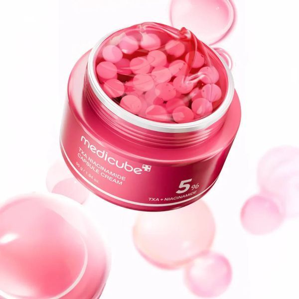 Капсульний крем з транексамовою кислотою та ніацинамідом Medicube TXA Niacinamide Capsule Cream 55 мл cos1069 фото