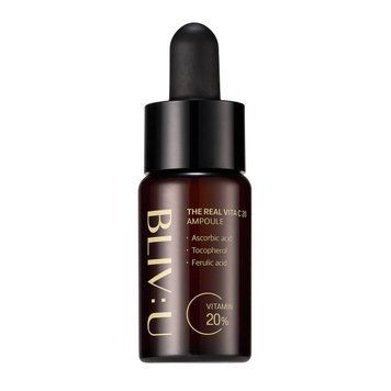 Освітлювальна сироватка з чистим вітаміном С BLIV:U The Real Vita C 20 Ampoule cos574 фото