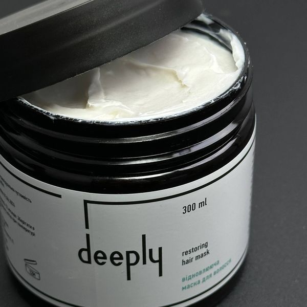 Відновлююча маска для волосся&nbsp;Deeply restoring hair mask 300 ml cos018 фото