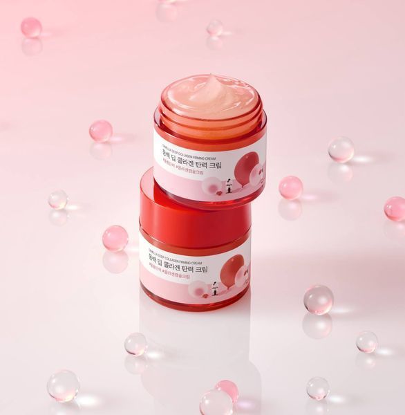 Крем з колагеном ROUND LAB Camellia Deep Collagen Firming Cream cos187 фото