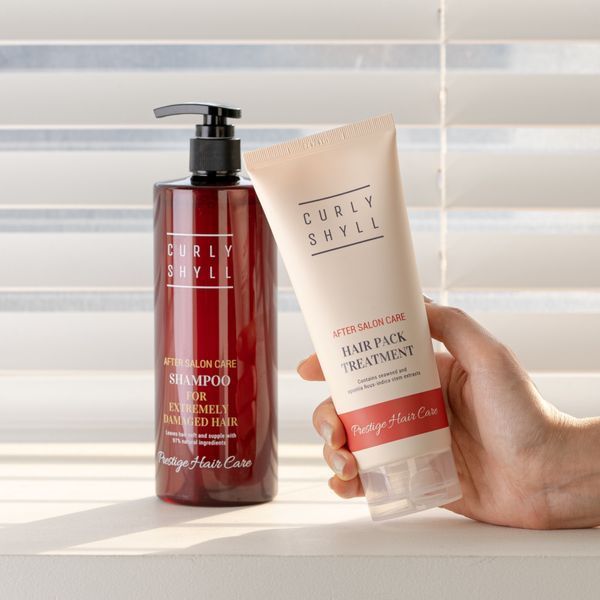 Відновлююча маска для пошкодженого волосся CURLYSHYLL After Salon Care Hairpack Treatment 30 мл cos831 фото