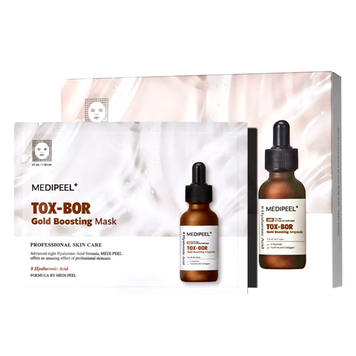 Поживна маска для підвищення пружності шкіри MEDIPEEL Tox-Bor Gold Boosting Mask cos736 фото