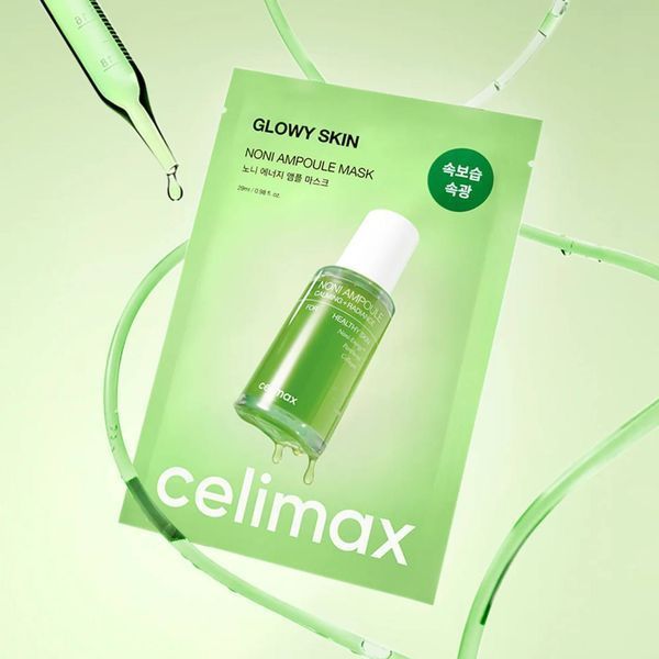 Відновлювальна тканинна маска з екстрактом Ноні Celimax The Real Noni Energy Ampoule Mask cos1031 фото